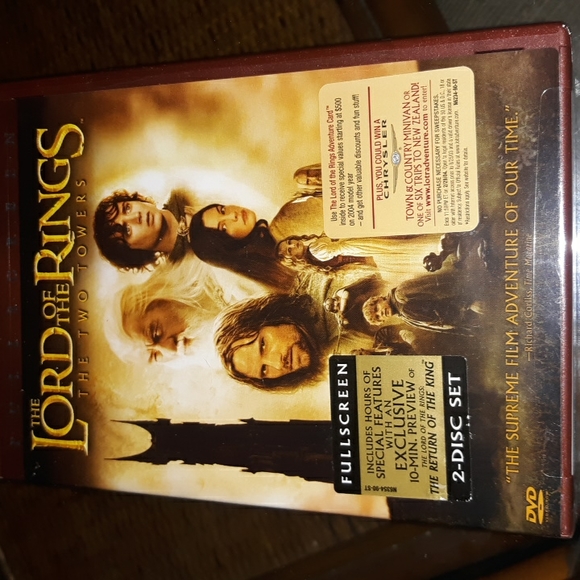 Lot of 2 NWT Factory Sealed Lord of the Rings DVD Sets (SKU PR A1) - Picture 2 of 3